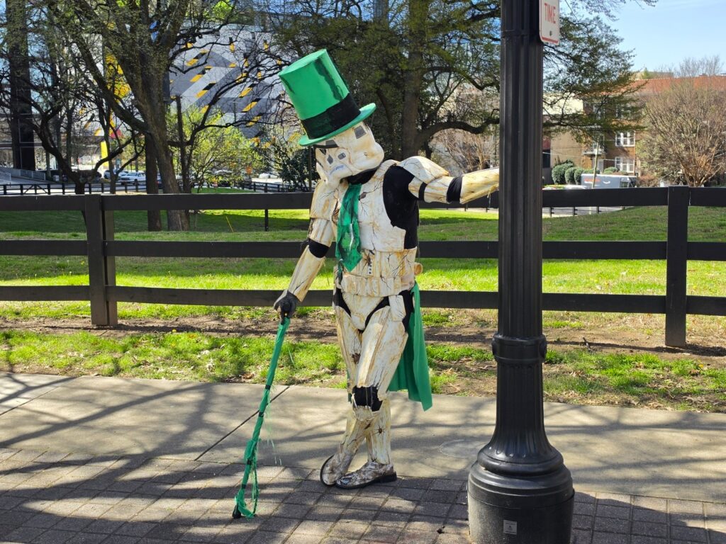 St. Patrick's Day themed Deathtrooper